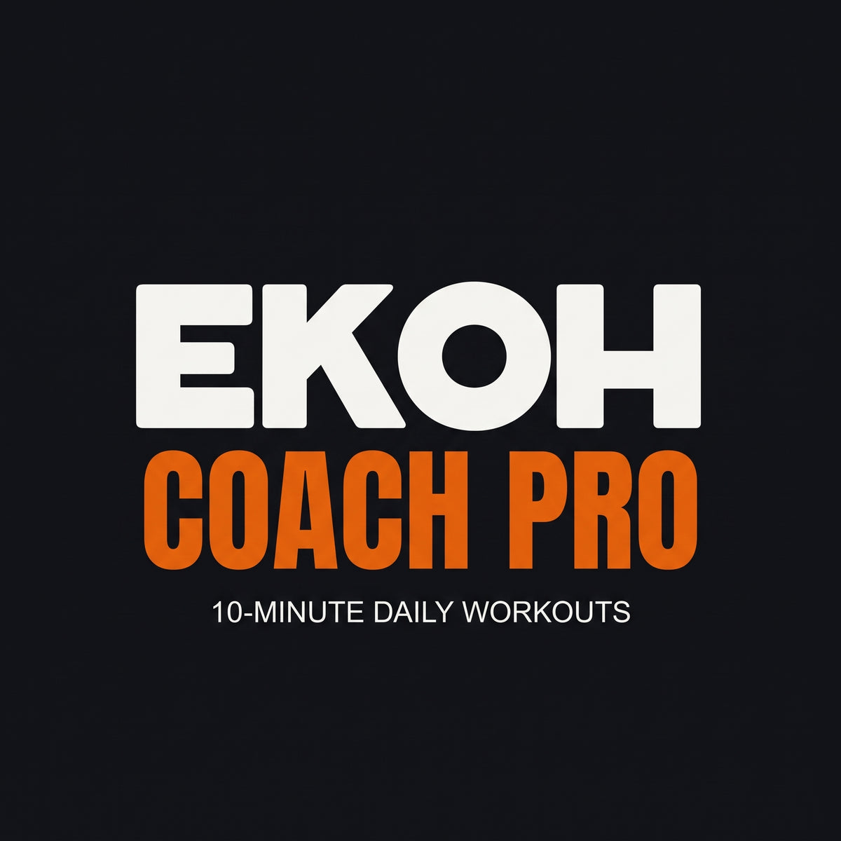 Ekoh Coach Pro App