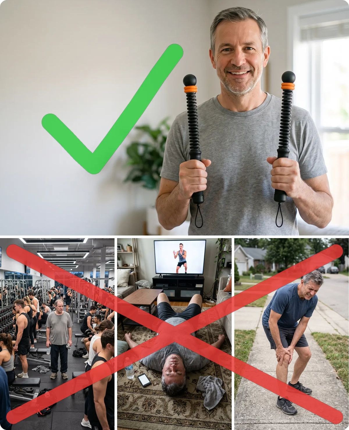 Built for any fitness level